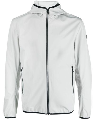 Colmar Logo Patch-detail Hooded Jacket - White