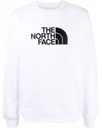 The North Face Logo-print Sweatshirt - White
