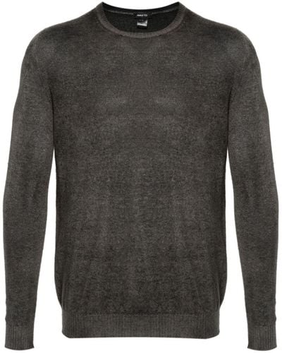 Avant Toi Mélange Cashmere Sweater - Grey