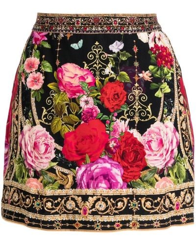 Camilla Reservation For Love Mini-rok - Rood