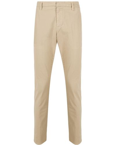 Dondup Pantalones chinos con corte slim - Neutro