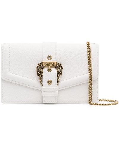 Versace Jeans Couture Clutch Couture1 in finta pelle - Bianco