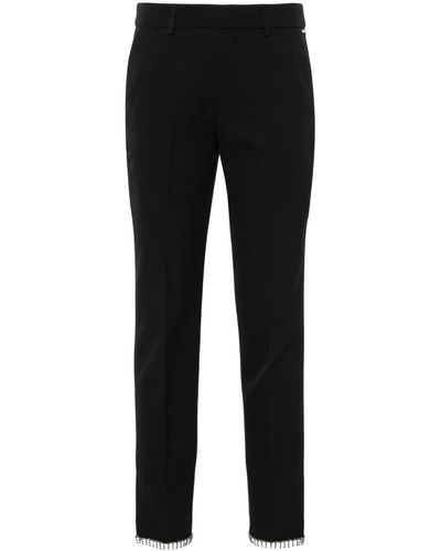Liu Jo Crystal-embellished Pants - Black