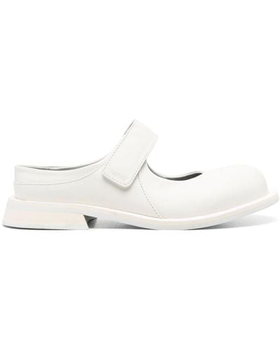 Sunnei Form Marg sabot shoes - Weiß