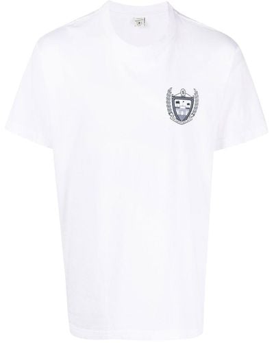 Sporty & Rich T-Shirt mit grafischem Print - Weiß