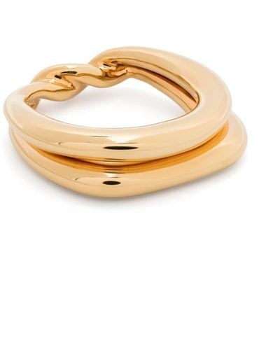 Jacquemus La Bague Nodi Ring mit verschlungenem Design - Mettallic