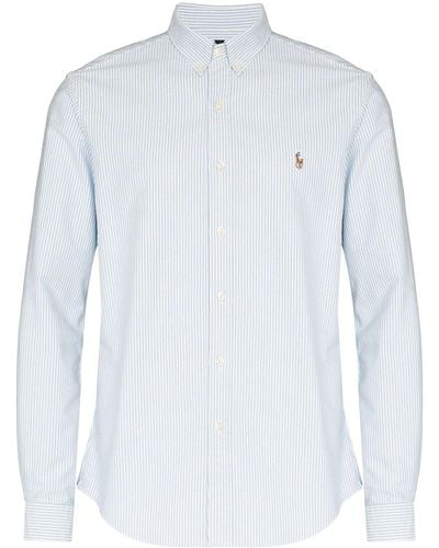 Polo Ralph Lauren ロゴ ストライプ シャツ - ホワイト