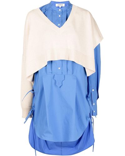 Enfold Maglione con scollo a V - Blu