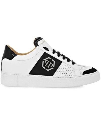 Philipp Plein Hexagon Low-top Sneakers - Wit