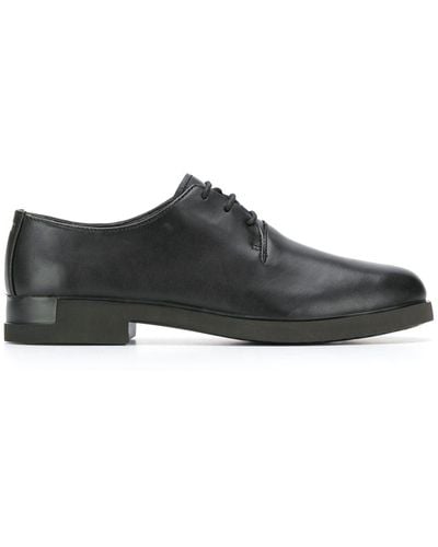 Camper Iman Leather Lace-up Shoes - Black