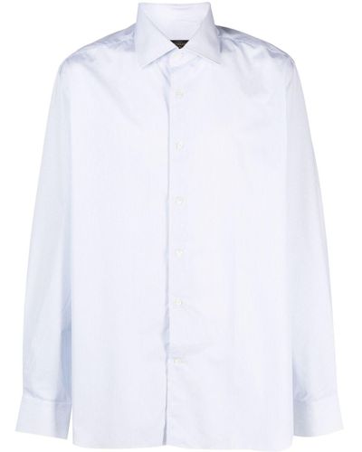 Corneliani Long-sleeve Poplin Shirt - White