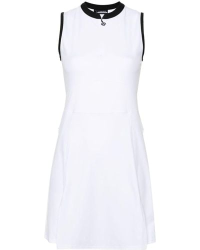 J.Lindeberg Ebony Kleid mit Stretchanteil - Weiß