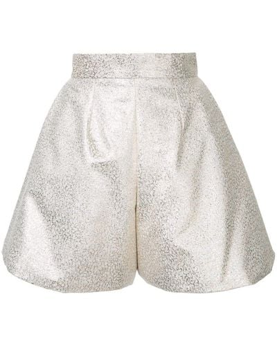 Bambah Culottes plissettate con glitter - Metallizzato