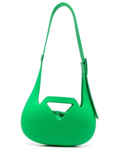 Bottega Veneta Triangle Shoulder Bag - Green