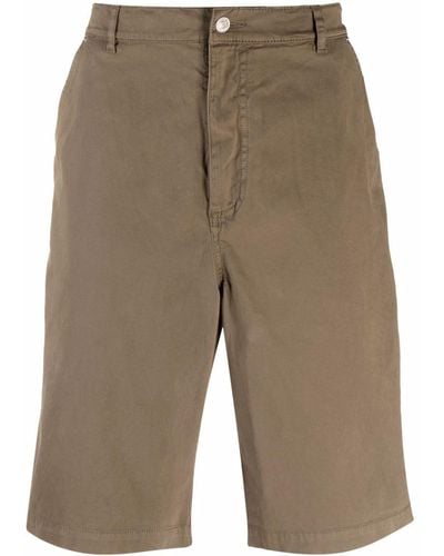 KENZO Knee-length Chino Shorts - Brown