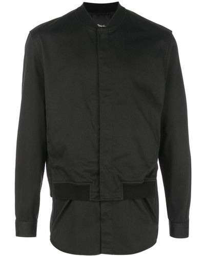 3.1 Phillip Lim Bomber Shirt-Jacket - Noir