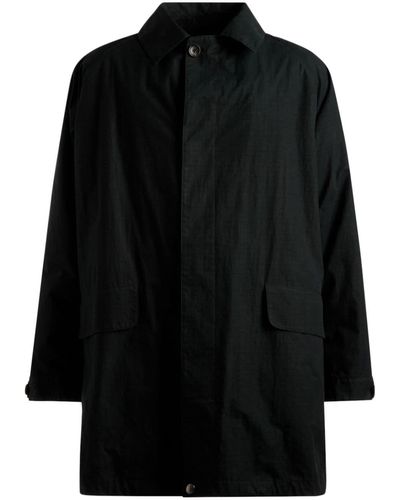 Bally Cappotto imbottito con colletto ampio - Nero