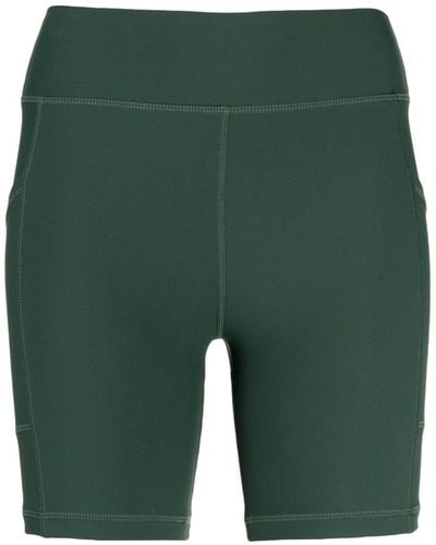 The Upside Peached Logo-print Cycling Shorts - Green