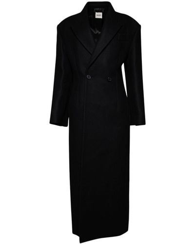 Khaite Conor Virgin Wool-blend Coat - Black