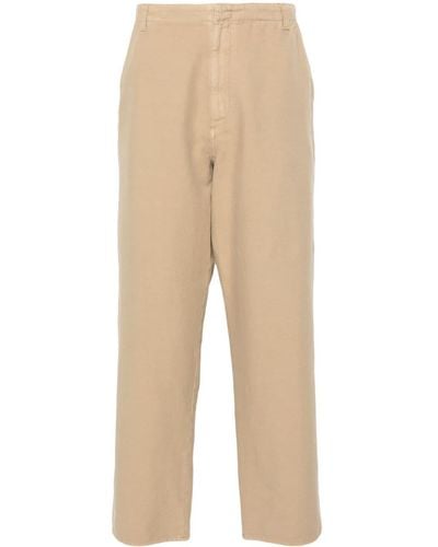 The Row Neutral Marlon Straight-leg Pants - Men's - Cotton - Natural
