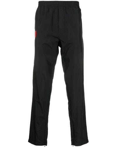 424 Logo-patch Lightweight Track Trousers - Black