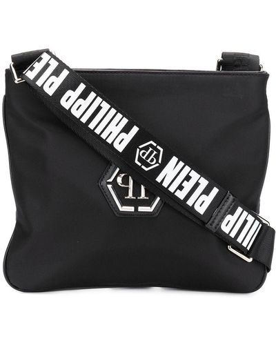 Philipp Plein Logo Strap Shoulder Bag - Black