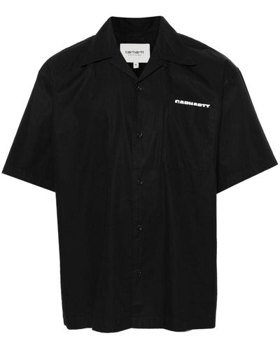 Carhartt Link Script Cotton Shirt - Black
