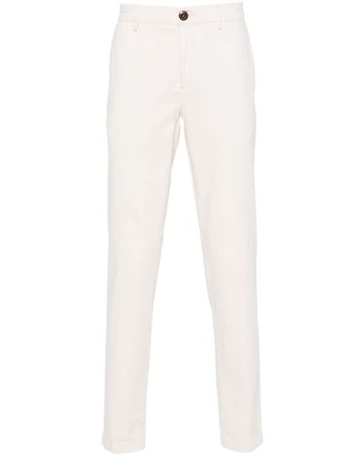 BOGGI Pantalones chinos ajustados - Blanco