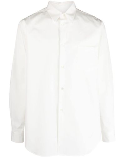 White Bally Shirts for Men | Lyst