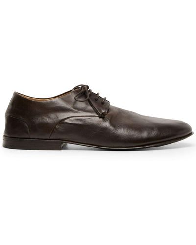 Marsèll Stucco Leather Derby Shoes - Brown