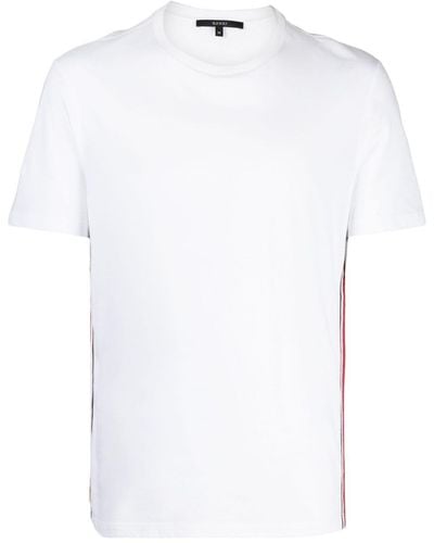 Gucci Stripe-detail Cotton T-shirt - White