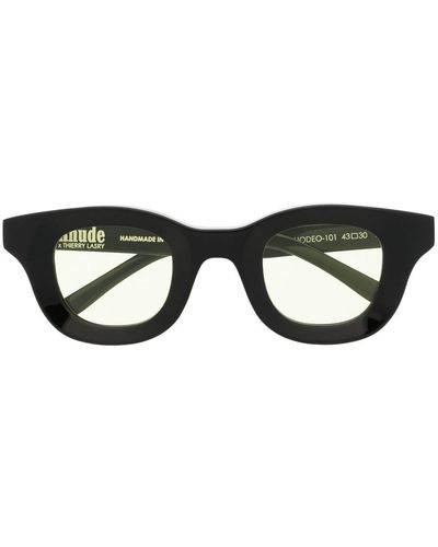 Thierry Lasry Rhodeo Round-frame Sunglasses - Black