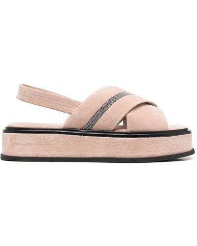 Fabiana Filippi 45mm Chunky Open-toe Sandals - Pink