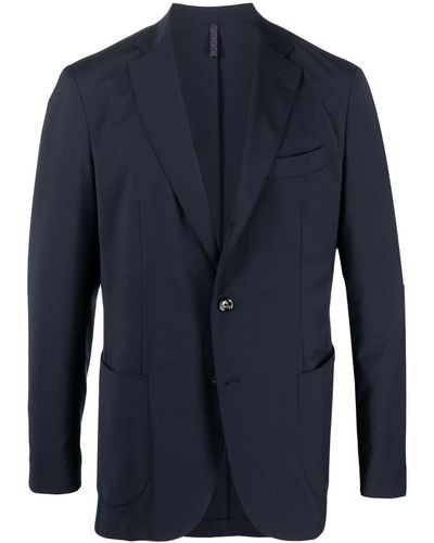 Dell'Oglio Tailored Single-breasted Suit - Blue