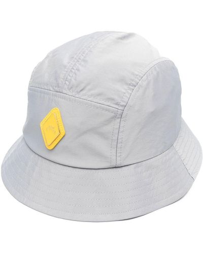 A_COLD_WALL* Sombrero de pescador con parche del logo - Blanco