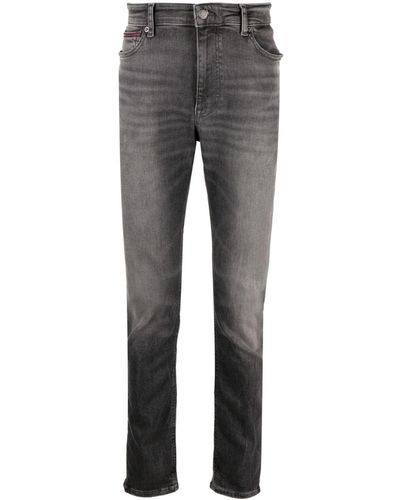 Tommy Hilfiger Slim-cut Cotton Jeans - Grey