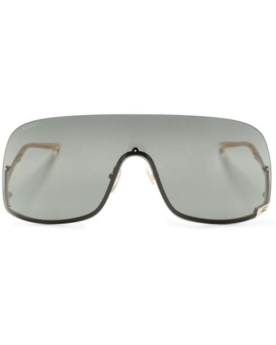 Gucci Oversize-frame Sunglasses - Gray