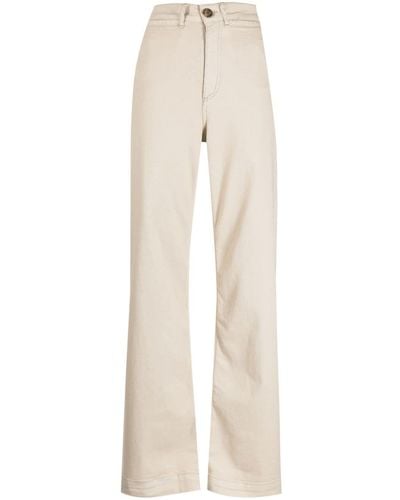 Bonpoint High-rise Wide-leg Jeans - Natural