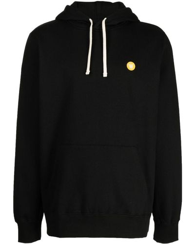 WOOD WOOD Ian Cotton Hoodie - Black