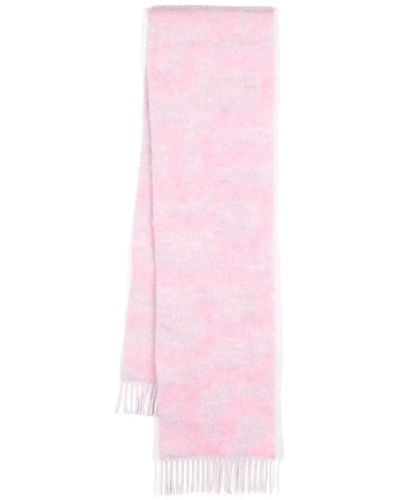 Acne Studios Brushed-effect Scarf - Pink