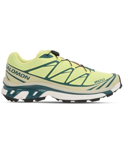 Salomon XT-6 Sneakers mit Knebelverschluss - Grün