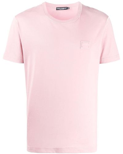 Dolce & Gabbana ロゴ Tシャツ - ピンク
