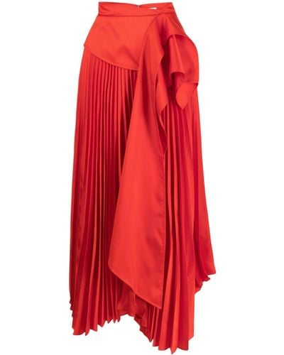 Acler Sampson High-waist Maxi Skirt - Red