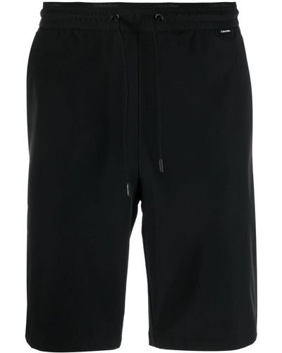 Calvin Klein Shorts mit Kordelzug - Schwarz