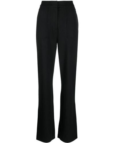 Calvin Klein Pantalon Milano à coupe évasée - Noir