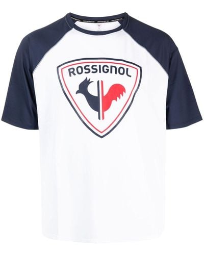Rossignol T-shirt Met Logoprint - Blauw