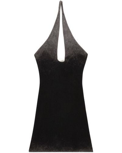 DIESEL M-larissa Cotton Mini Dress - Black