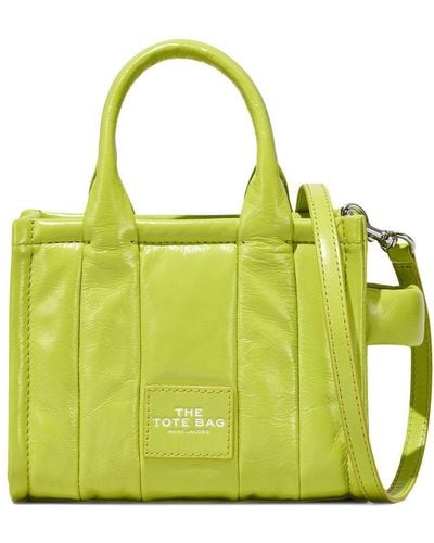 Marc Jacobs Bolso The Shiny Crinkle Crossbody Tote - Verde