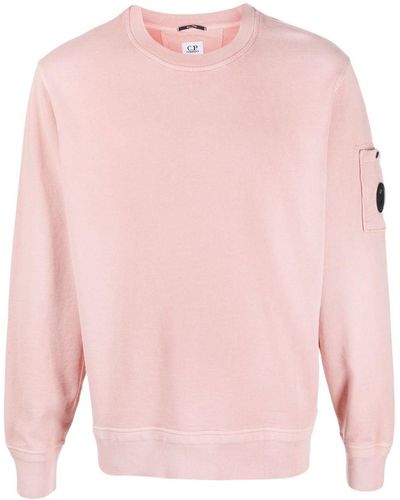 C.P. Company Sweater Met Ronde Hals - Roze
