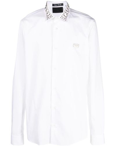 Philipp Plein Camicia Sugar Daddy - Bianco